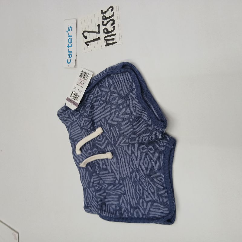 Short grecas 12 meses azul