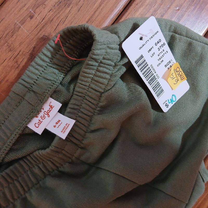 short 6/9 verde