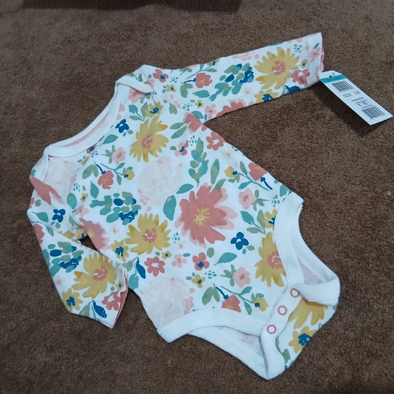 Pañalero flores 0 /3 meses