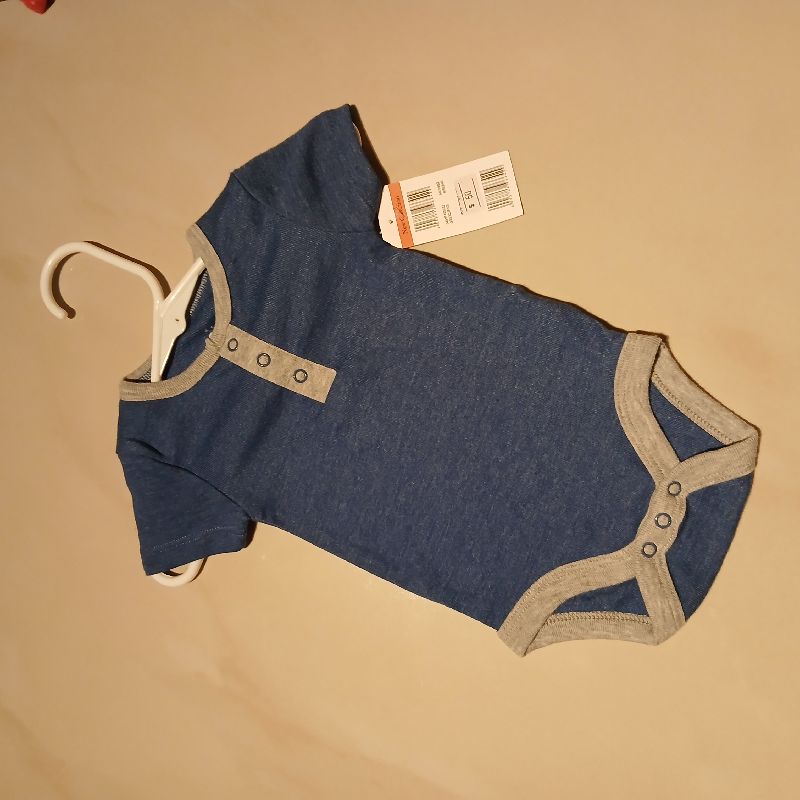 0/3 meses pañalero filos gris