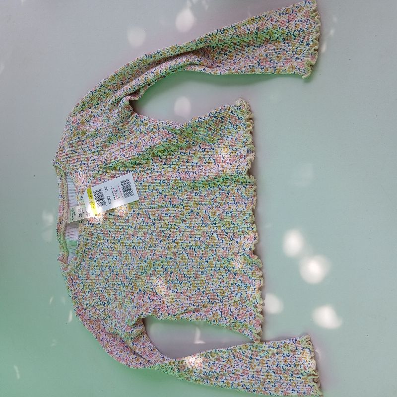 playera 4 años flores 💐