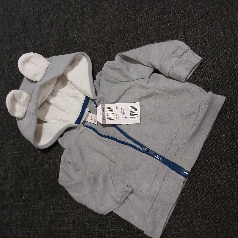 Sudadera 0/3 meses gorro aborregado 🐰