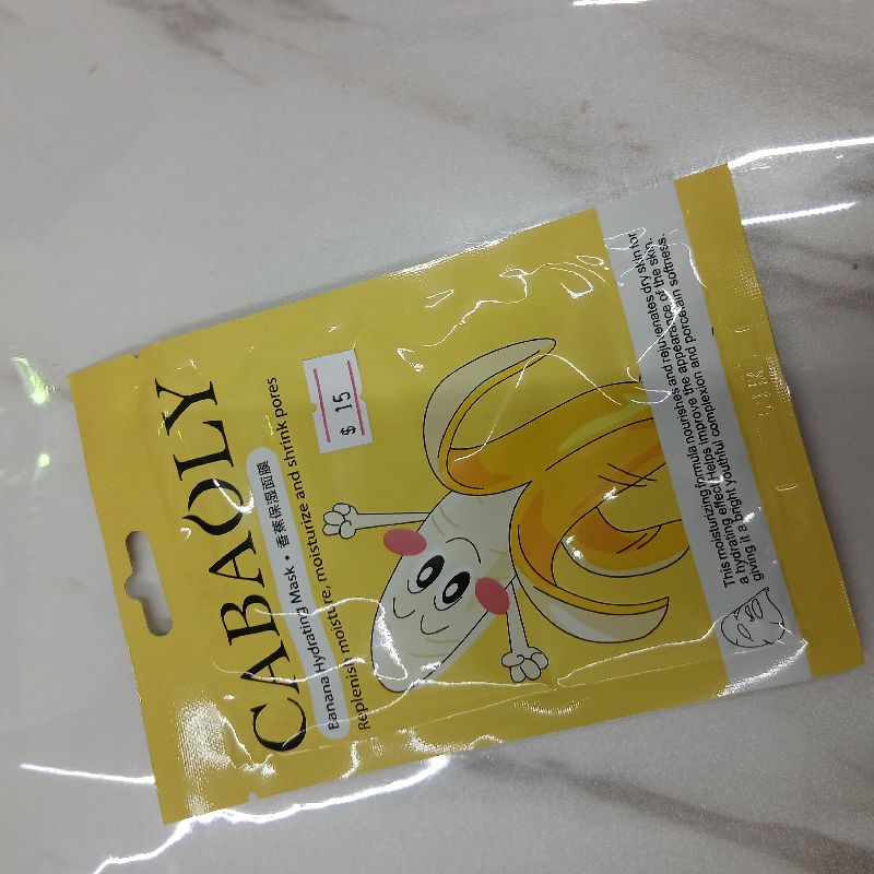 Mascarilla facial Plátano 🍌