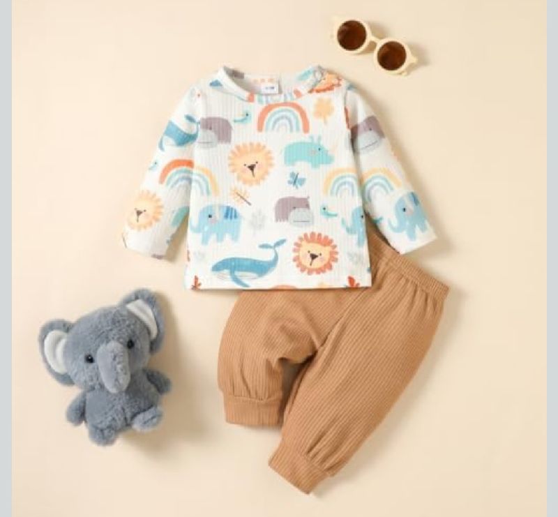 Conjunto 0/1 mes 🦁 🌈🐳🐘