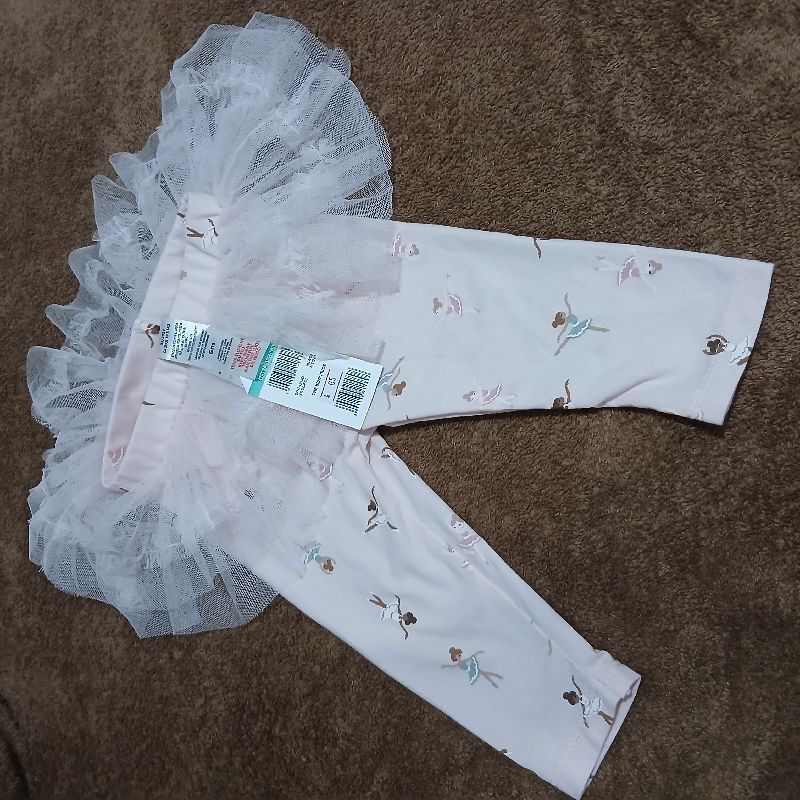 Pantalón con tutu, bailarinas 6 meses 🩰