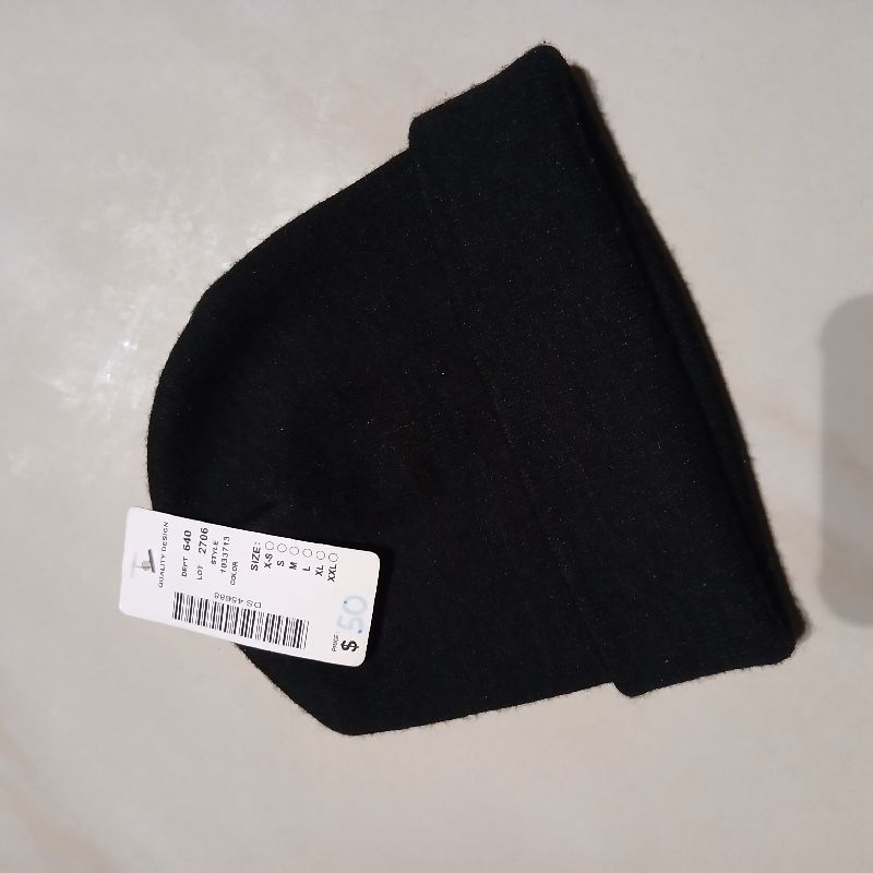 Gorro negro 🧤🧣