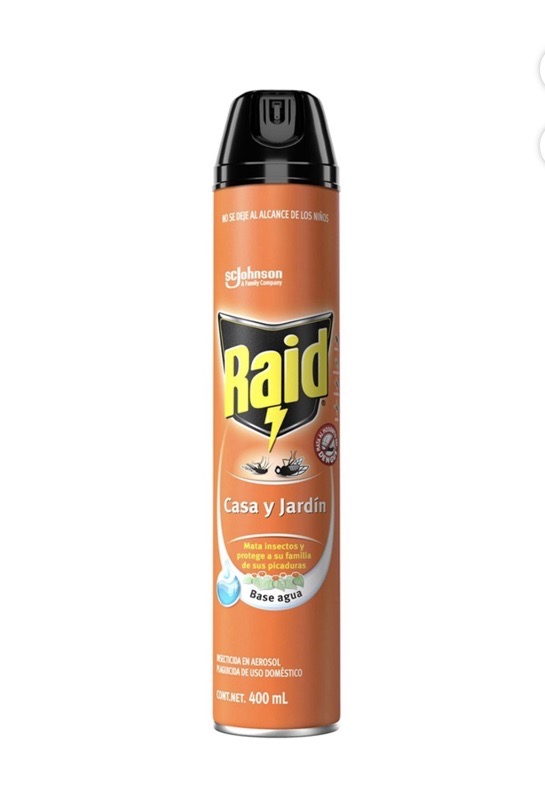 Raid casa y jardín 400 ml