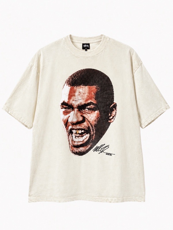 remera over mike tyson
