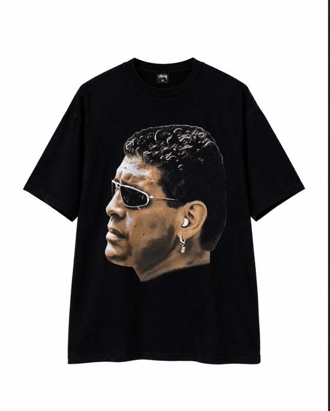 remera over maradona