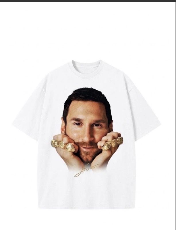 remera over de Messi