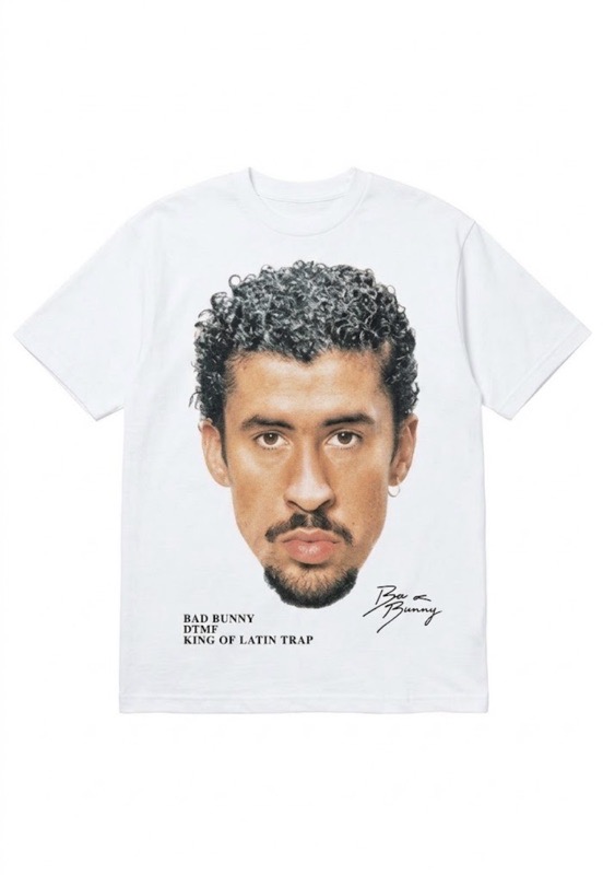 remera over bad bunny