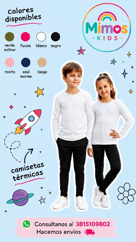 Camiseta Termicas T 7-8