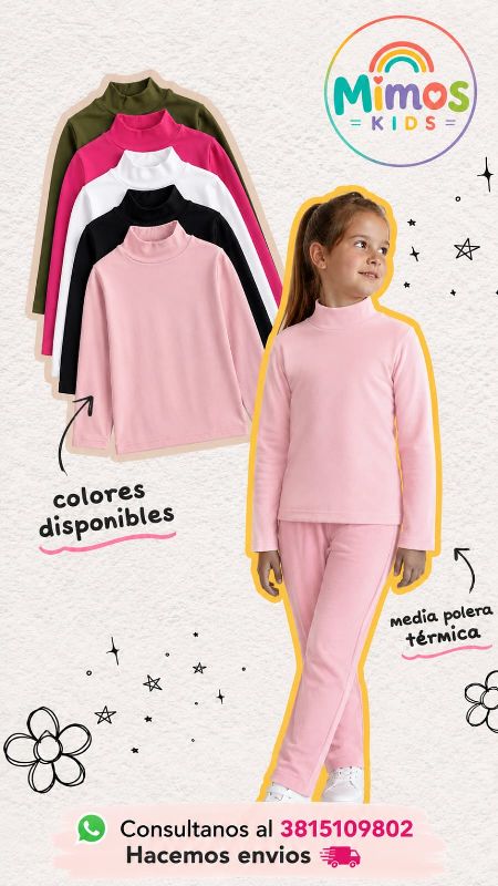 Media Polera Térmicas T 7 -10