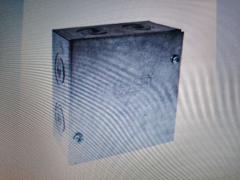Caja de pase de 15x15 de 3/4