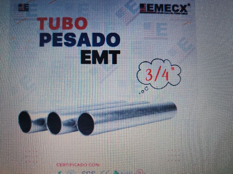 Tubo Conduit de 3/4 pesado