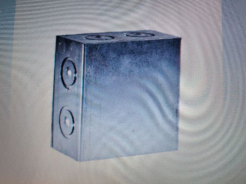 Caja de pase de 10x10 de 1/2