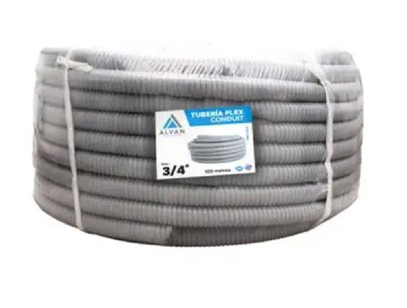 CORRUGADO DE 3/4 GRIS