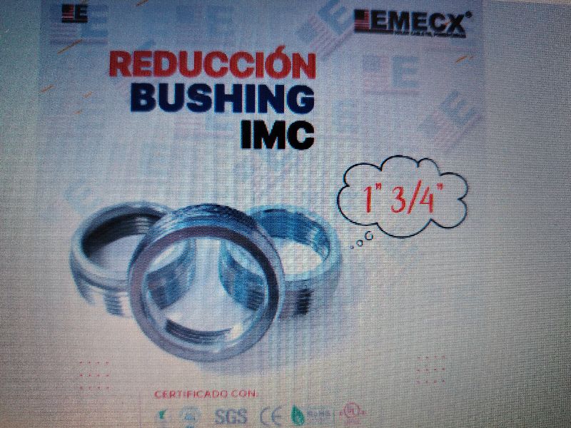 Reducción Bushing de 1 a 3/4