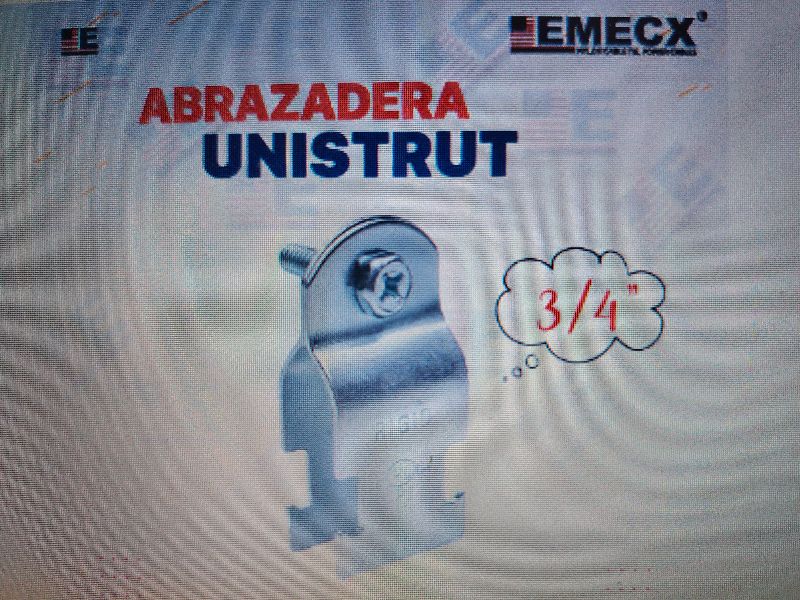Abrazadera Unistruz de 3/4