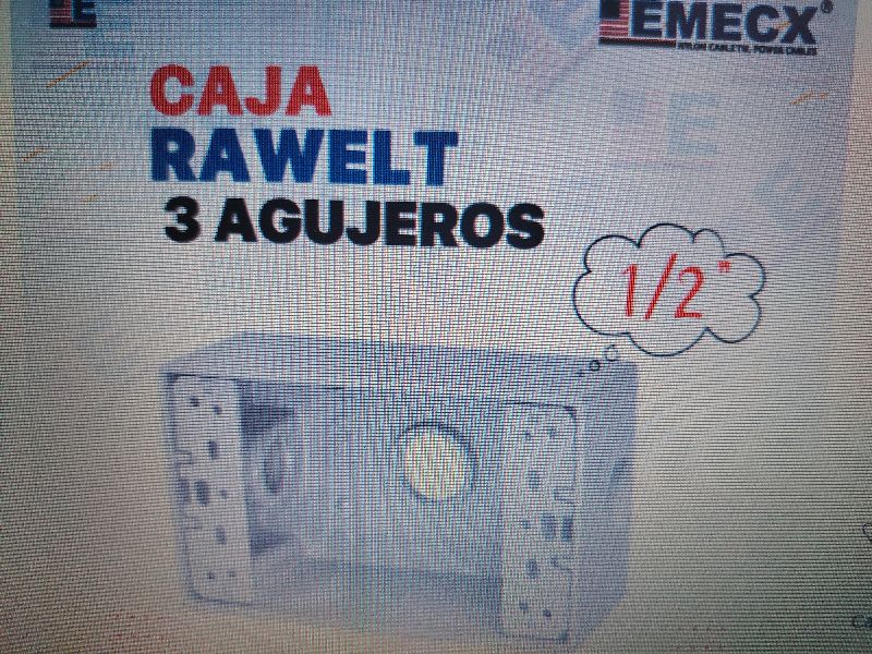 Caja rawelt de 1/2