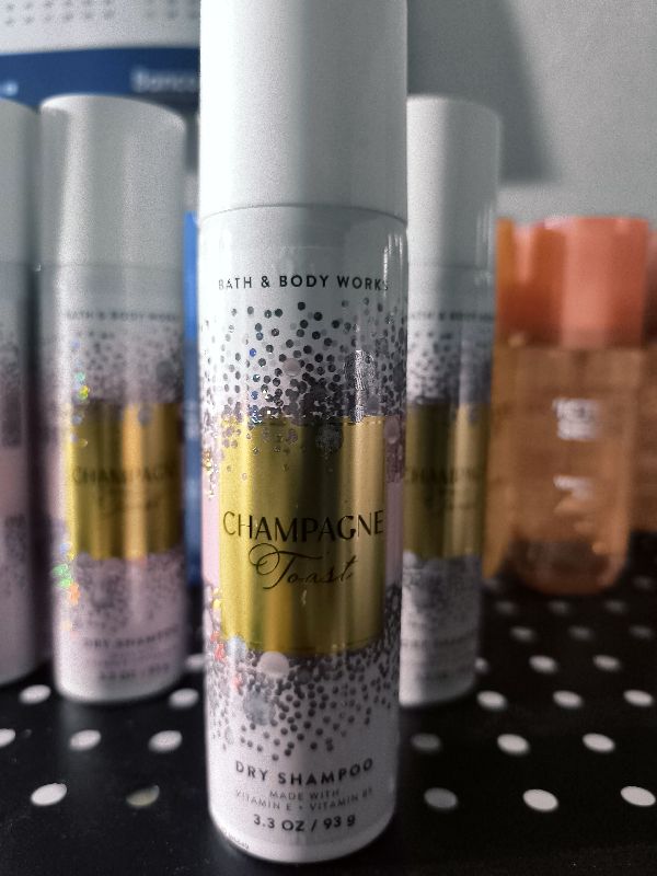 Dry Shampoo Champagne Toast