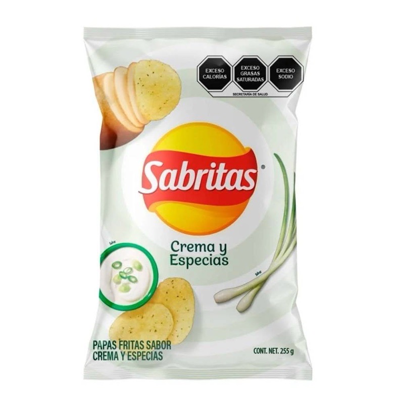 Sabritas crema y especias