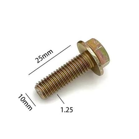 Tornillo Hexagonal 6x25