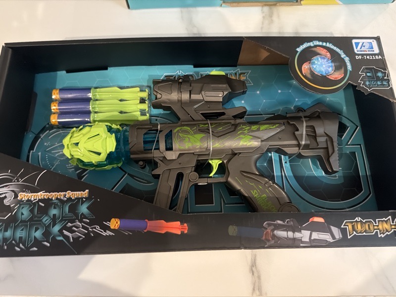 Black Shark pistola de fomi