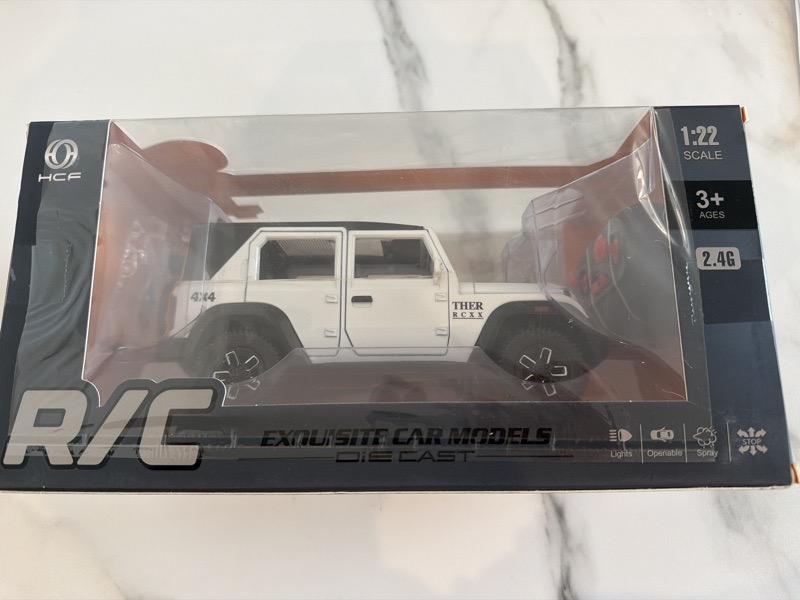 carro Jeep Metálico RC