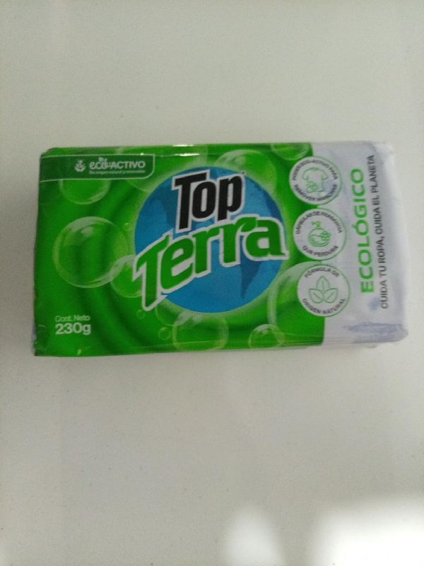 Top terra jabón barra