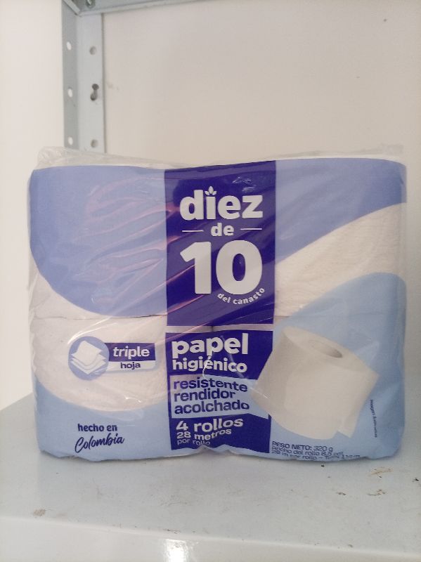papel paca 4 rollos