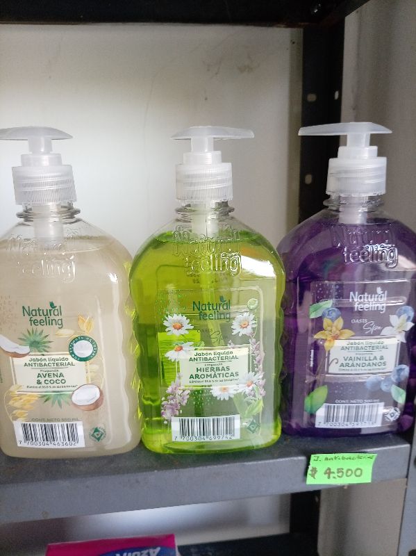 Jabón antibacterial