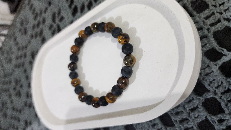 Pulsera caballero ojo de tigre