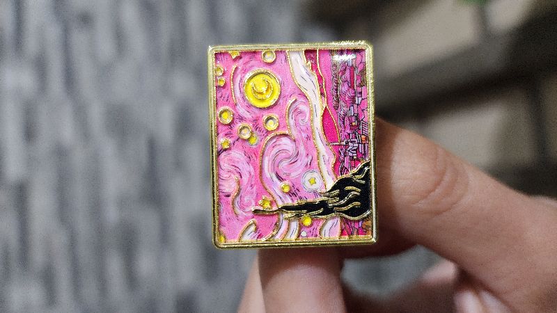 Pin Noche estrellada Pink
