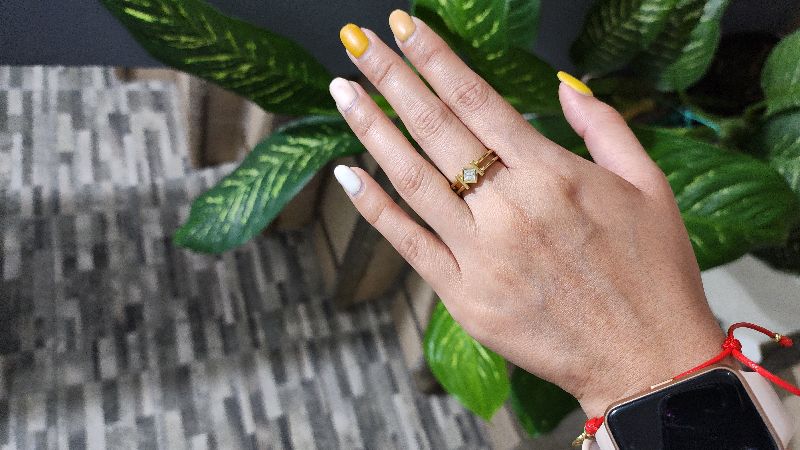 Anillo Cuadro