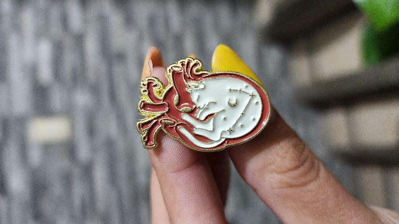 Pin Corazón Gato 😻