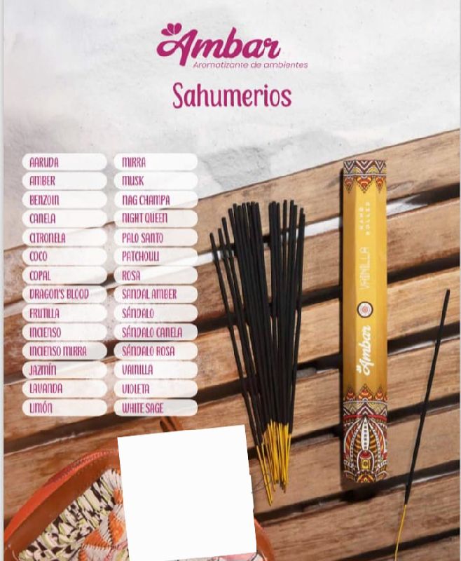 Sahumerios Ámbar