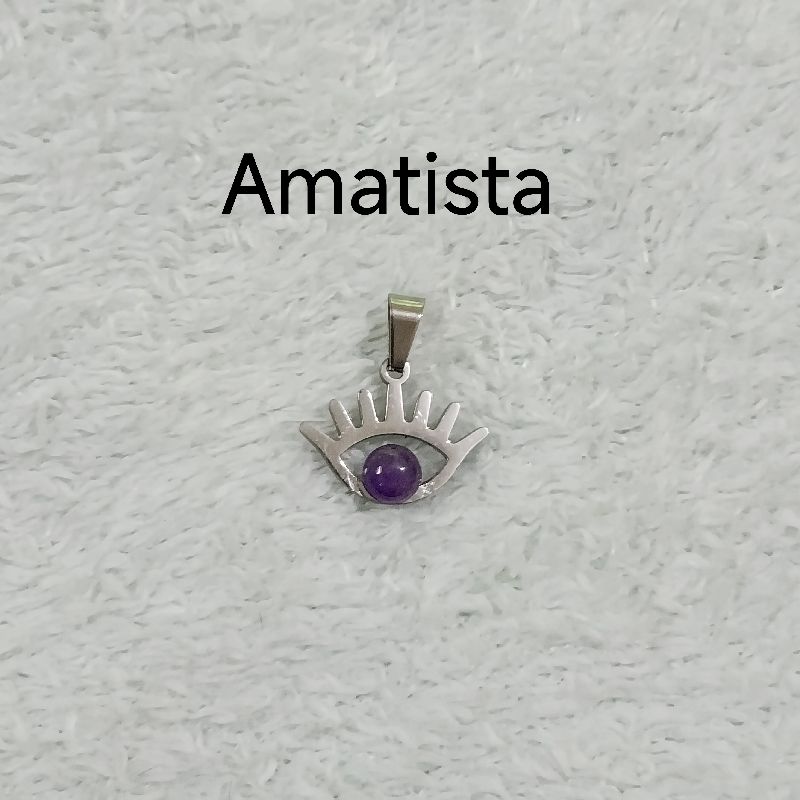 Dije Ojo con amatista
