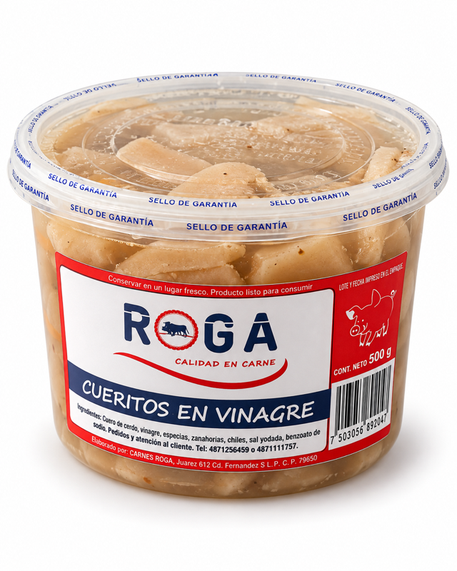 Cueritos en Vinagre