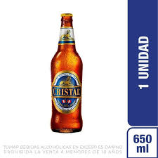 cerveza cristal unidad