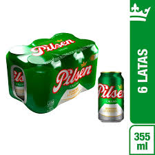 six pack pilsen 355ml