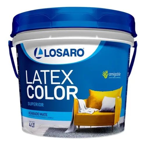 PINTURA LATEX BLANCO HUMO LOSARO