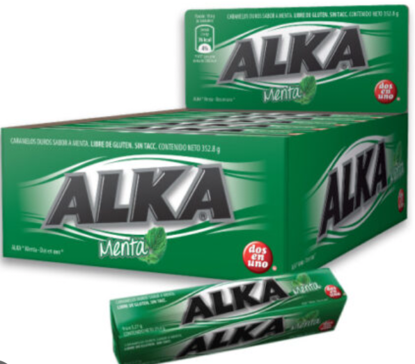 pastillas alka menta