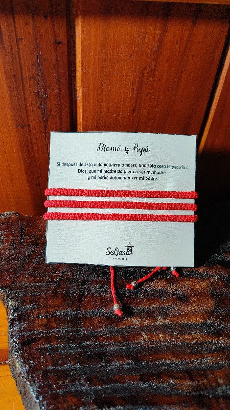 Pulseras hilo rojo