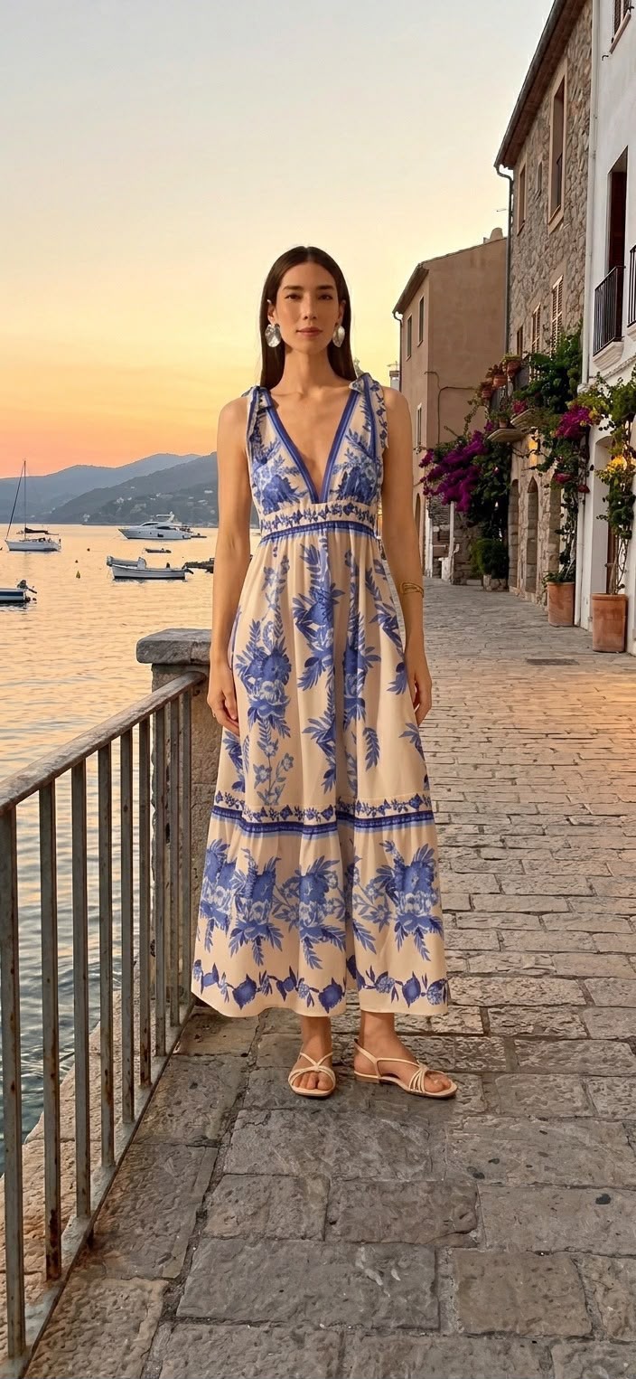 Vestido escotado
