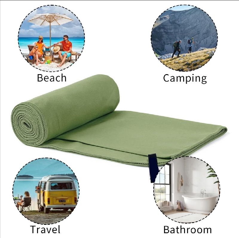 Toalla de Microfibra Premium Deportiva y Viaje 🏖️