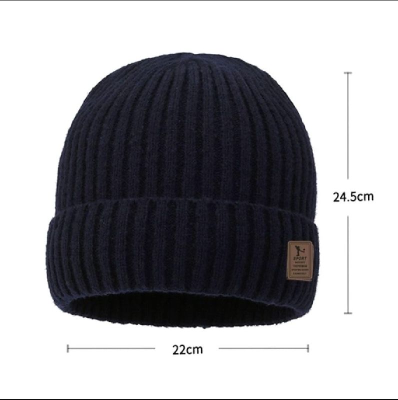 Gorro Térmico de Invierno Unisex con Forro de Peluche