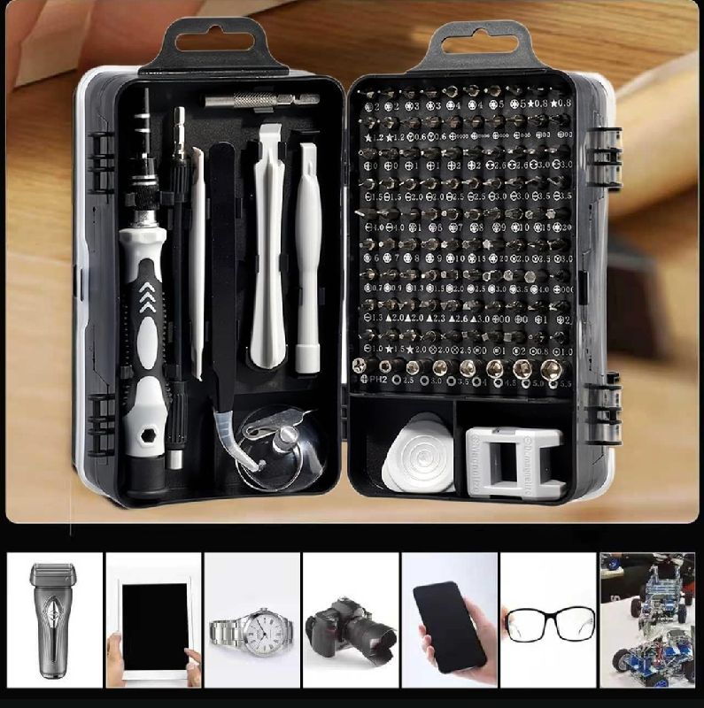 Kit Destornilladores de Precisión 115 en 1 – Reparación Profesional