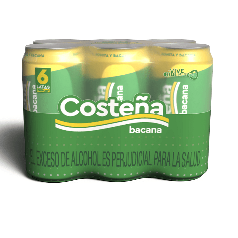 3. SIX Costeña Bacana lata
