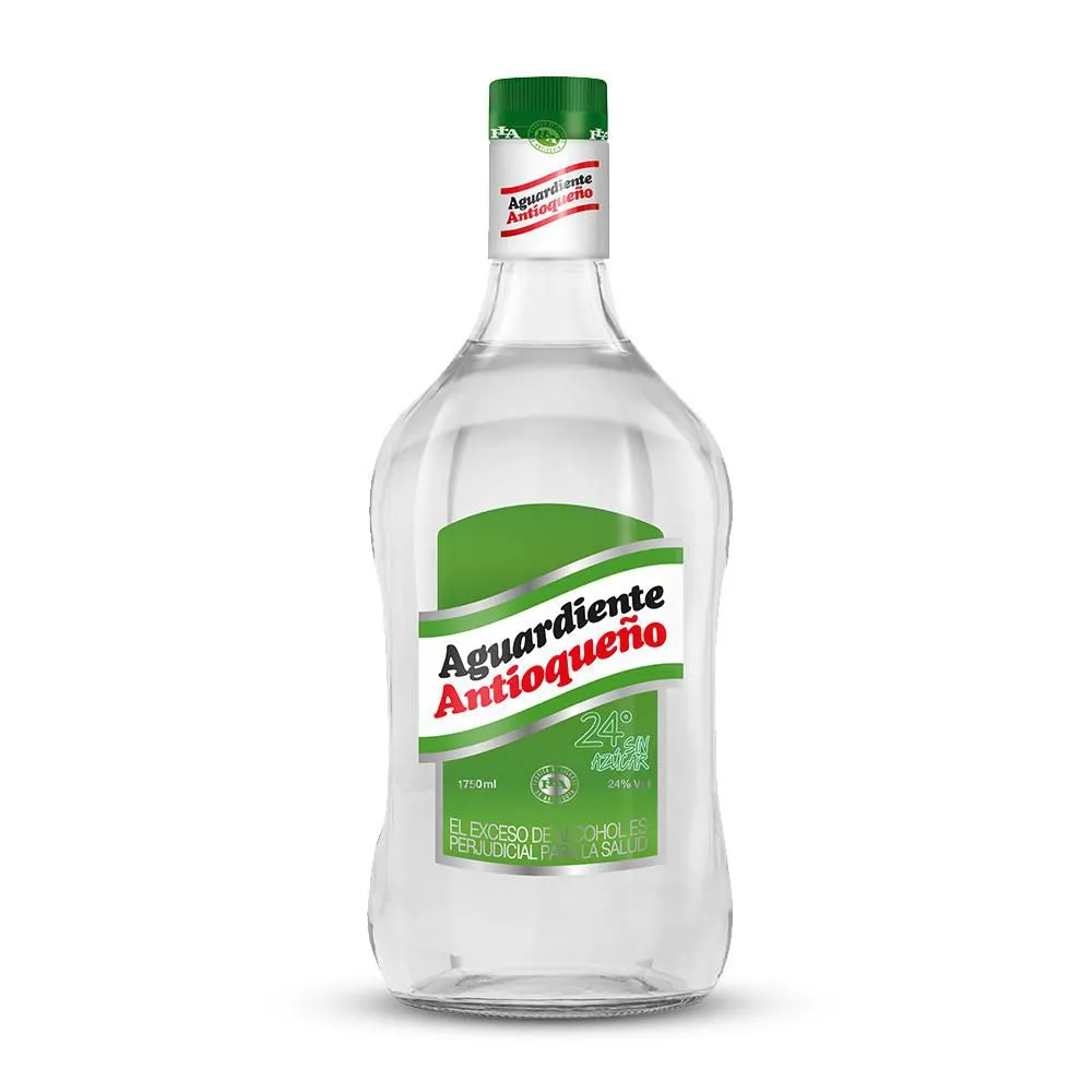 Aguardiente Garrafon Verde 1750ml